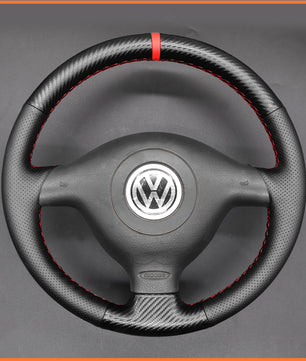 MEWANT Lenkradbezug für Skoda Fabia 1 (6Y) 2004-2005 / Golf 4 (IV) 1997-2004 / Passat B5 /  Passat Variant  /  Bora