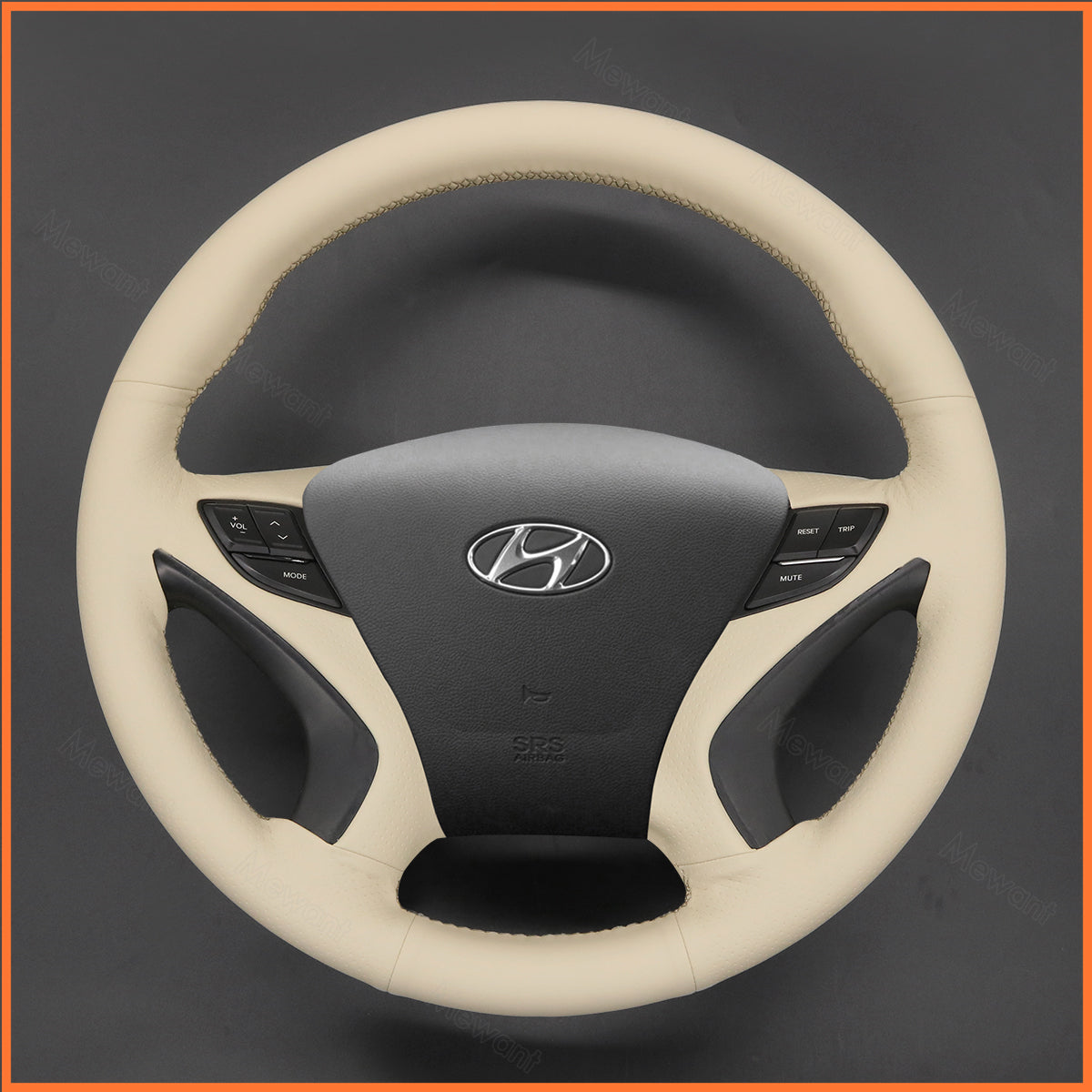 MEWANT steering wheel cover for Hyundai Sonata 2011-2014