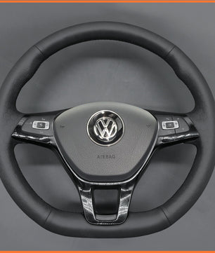 MEWANT Lenkradbezug für Volkswagen VW Golf Passat Tiguan Touareg Caddy Crafter 2017-2021