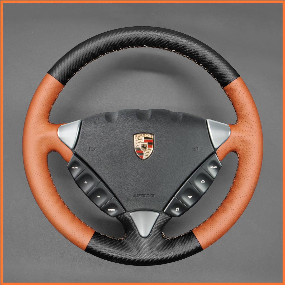 MEWANT Lenkradbezug für Porsche Cayenne 2003-2010