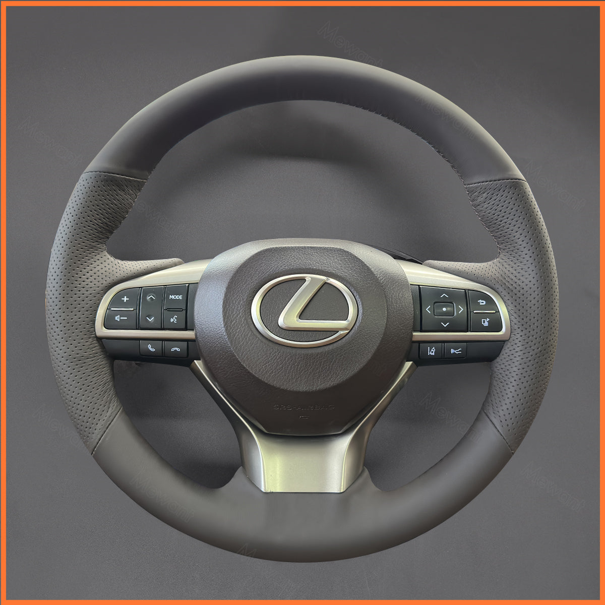 MEWANT Steering Wheel Cover for Lexus ES300h ES350 GX460 RX350 RX450h LX570 GS 200t/350/450h/F
