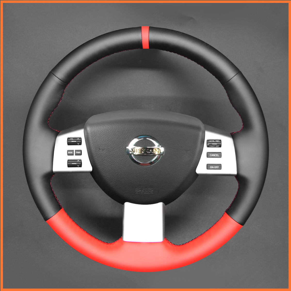 MEWANT Lenkradbezug für Nissan Murano 2004-2008 / Altima 2004-2006