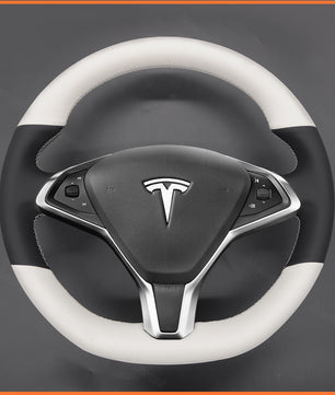 MEWANT steering wheel cover for Tesla model S 2013-2017