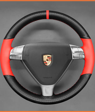 MEWANT Lenkradbezug für Porsche 911 (997)  / Boxster (987) / Cayman (987) 2005-2009
