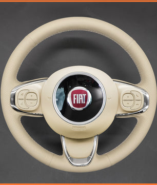 MEWANT steering wheel cover for Fiat 500 2015-2021 / 500C 2016-2021