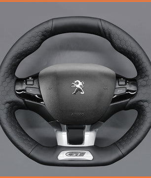 MEWANT Lenkradbezug für Peugeot 208 (GTi/GT Line/GT) / 308 (GT/GTi/GT Line)  / 308 SW (GT/GT Line)  / (GT Line)