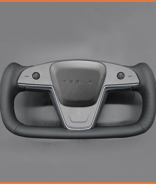 MEWANT Lenkradbezug für Yoke LenkradTesla Model S 2022-2023 / Model X 2022-2023