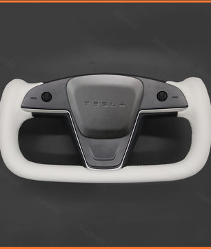 MEWANT Lenkradbezug für Yoke LenkradTesla Model S 2022-2023 / Model X 2022-2023