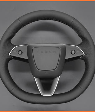 MEWANT Steering Wheel Cover for Tesla Model 3 Highland 2023-2025 / Tesla Model Y 2025