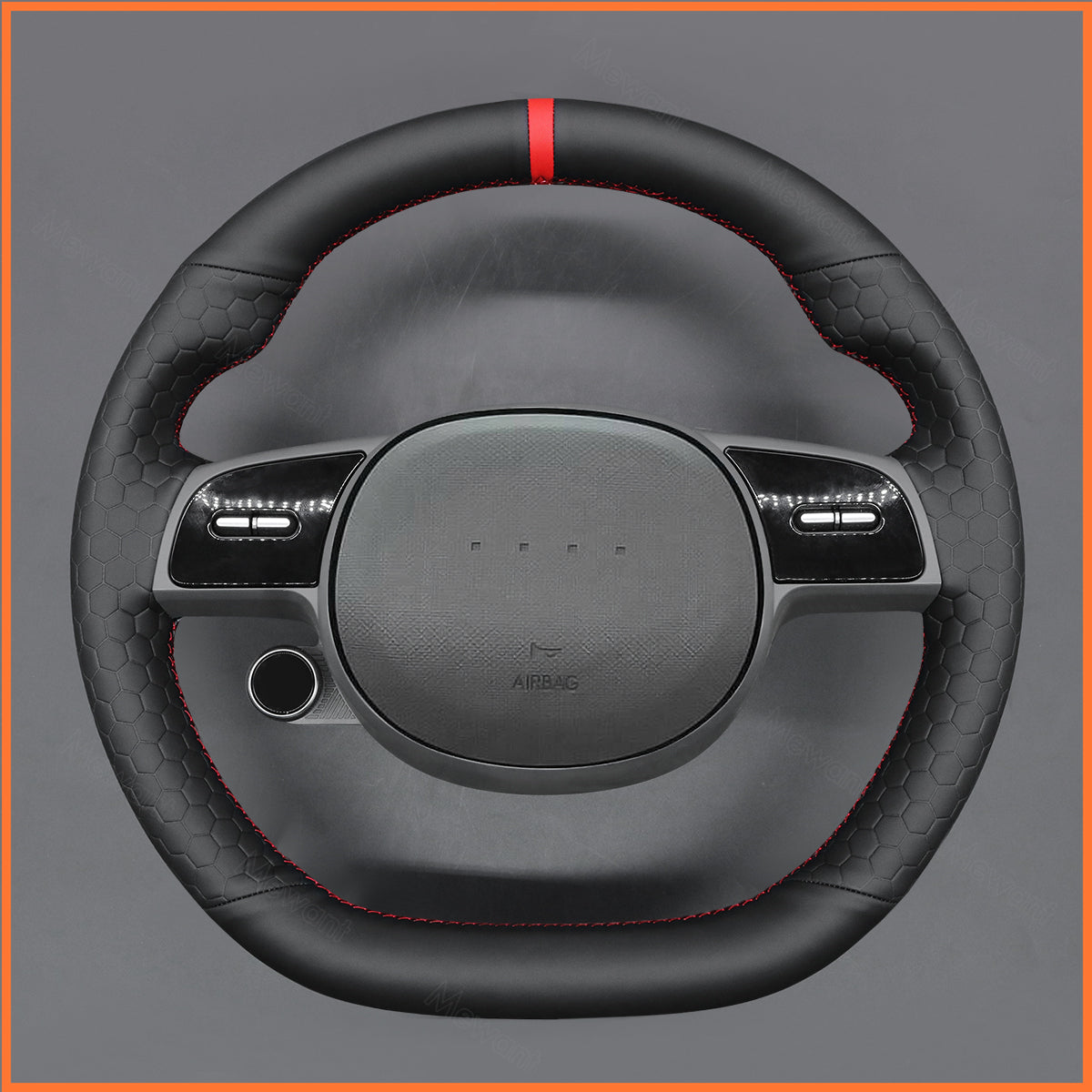 MEWANT Steering Wheel Cover for Huyundai IONIQ 6 2022-2024