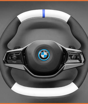 MEWANT steering wheel cover for BMW 5 Series G60 (Sedan) G61 i5 G60