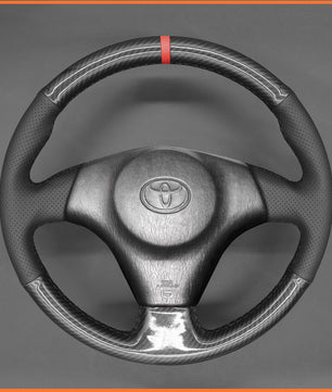 MEWANT Lenkradbezug für Toyota RAV4  / Celica / Matrix / MR2 / Supra / Voltz 2002-2004 / Caldina 1997-2002 / MR-S 1999-2007 / Corolla (US) 2003-2008