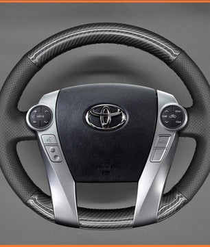 MEWANT Lenkradbezug für Toyota Prius 30(XW30) 2009-2015 / Prius+ 2011-2020 / Prius C 2011-2020 / Prius V 2011-2020 / Aqua 2014-2015