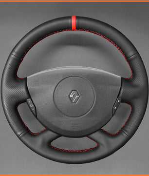 MEWANT Lenkradbezug für Renault Laguna 2 2001-2007 / Trafic 2 2012-2014 / Espace (Grand Espace) 2003-2008 / Vel Satis 2001-2009