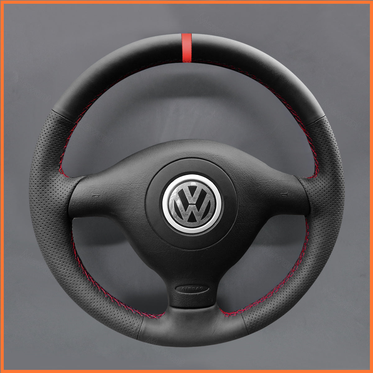 MEWANT Lenkradbezug für Golf 4 (IV)  Passat B5  Passat Variant Polo Bora Sharan 1997-2004