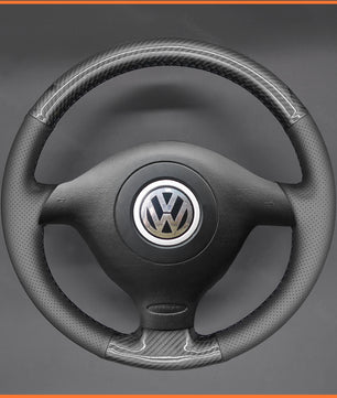 MEWANT Lenkradbezug für VW Golf 4 Passat B5 Variant Polo Bora Sharan