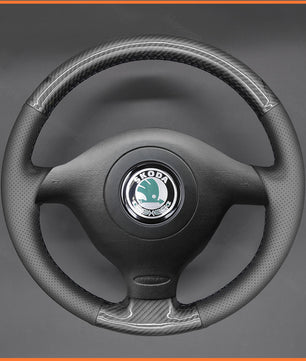 MEWANT Lenkradbezug für Skoda Fabia 1 (6Y) 2004-2005 / Golf 4 (IV) 1997-2004 / Passat B5 /  Passat Variant  /  Bora