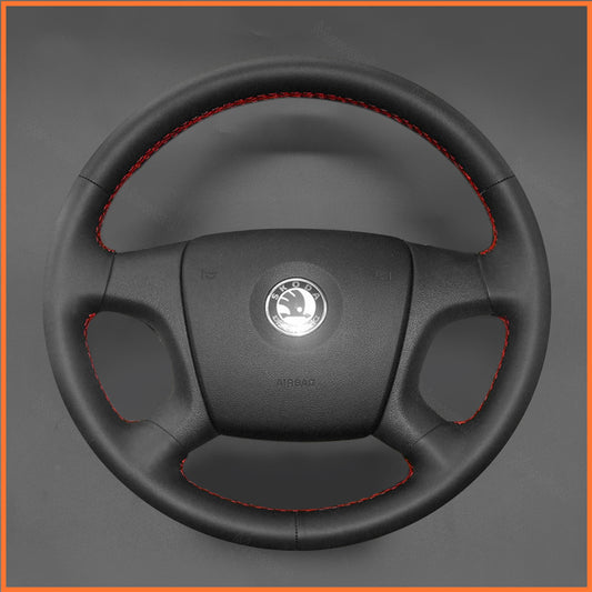 MEWANT steering wheel cover for Skoda Fabia Octavia Roomster Superb