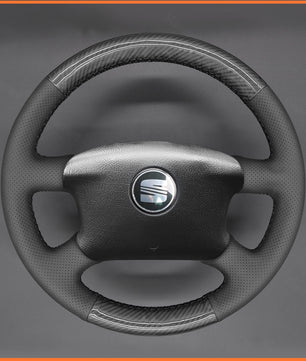 MEWANT Lenkradbezug für VW Golf 4 (IV) Passat B5 Passat Variant  Sharan  Bora T4 T5