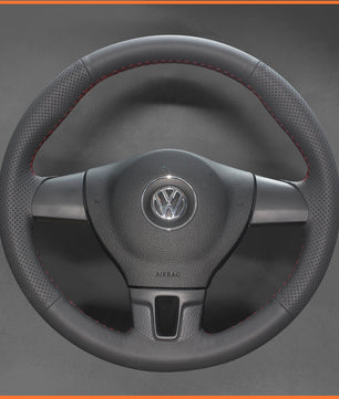 MEWANT Lenkradbezug für VW Sharan Passat Variant EOS Amarok California Caravelle