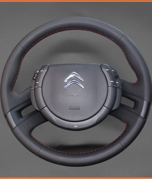 MEWANT steering wheel cover for Citroen C4 Picasso 2006-2013 / Grand C4 Picasso 2007-2013