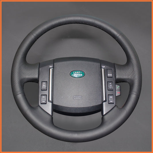 MEWANT Steering Wheel Cover for Land Rover Range Rover Sport I(L320) 2009-2013 / Freelander 2 II(L359) 2013-2014 / Discovery (Discovery 4) II(L319) 2009-2017