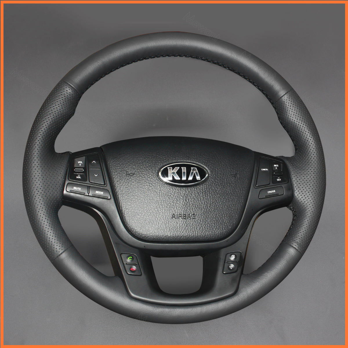 MEWANT Lenkradbezug für Kia Sorento 2 2009-2015