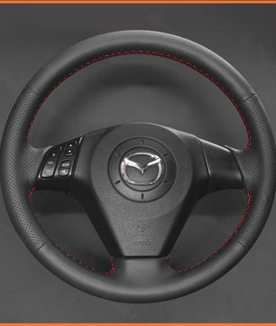 MEWANT Lenkradbezug für Mazda 3 Axela 2003-2009 Mazda 5 2004-2010  Mazda 6 Atenza 2004-2008