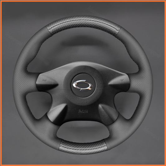 MEWANT Steering Wheel Cover for Nissan Almera (N16) Almera Tino X-Trail (T30) Primera (P12) Terrano 2 Serena Pathfinder Bluebird Sylphy Caravan