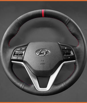 MEWANT Steering Wheel Cover for Hyundai ix25 2014-2016 / Hyundai Creta 2016 2017
