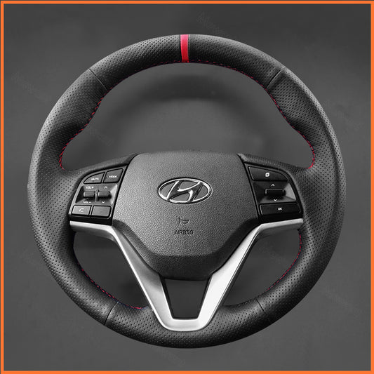 MEWANT Steering Wheel Cover for Hyundai ix25 2014-2016 / Hyundai Creta 2016 2017