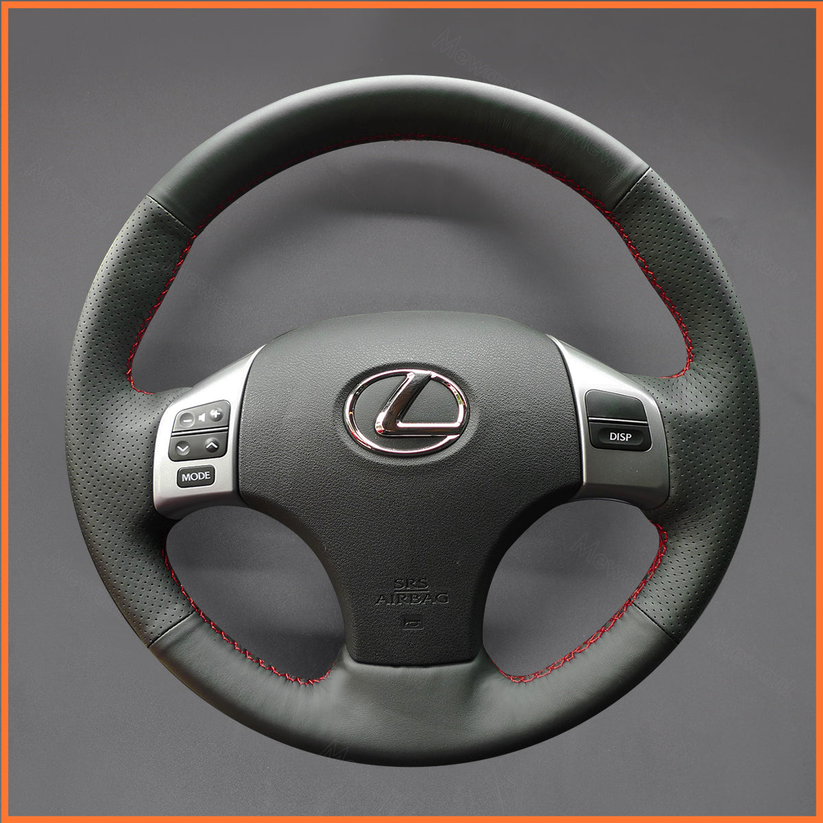 MEWANT Steering Wheel Cover for Lexus IS IS250 IS250C IS300 IS300C IS350 IS350C F SPORT 2005-2011