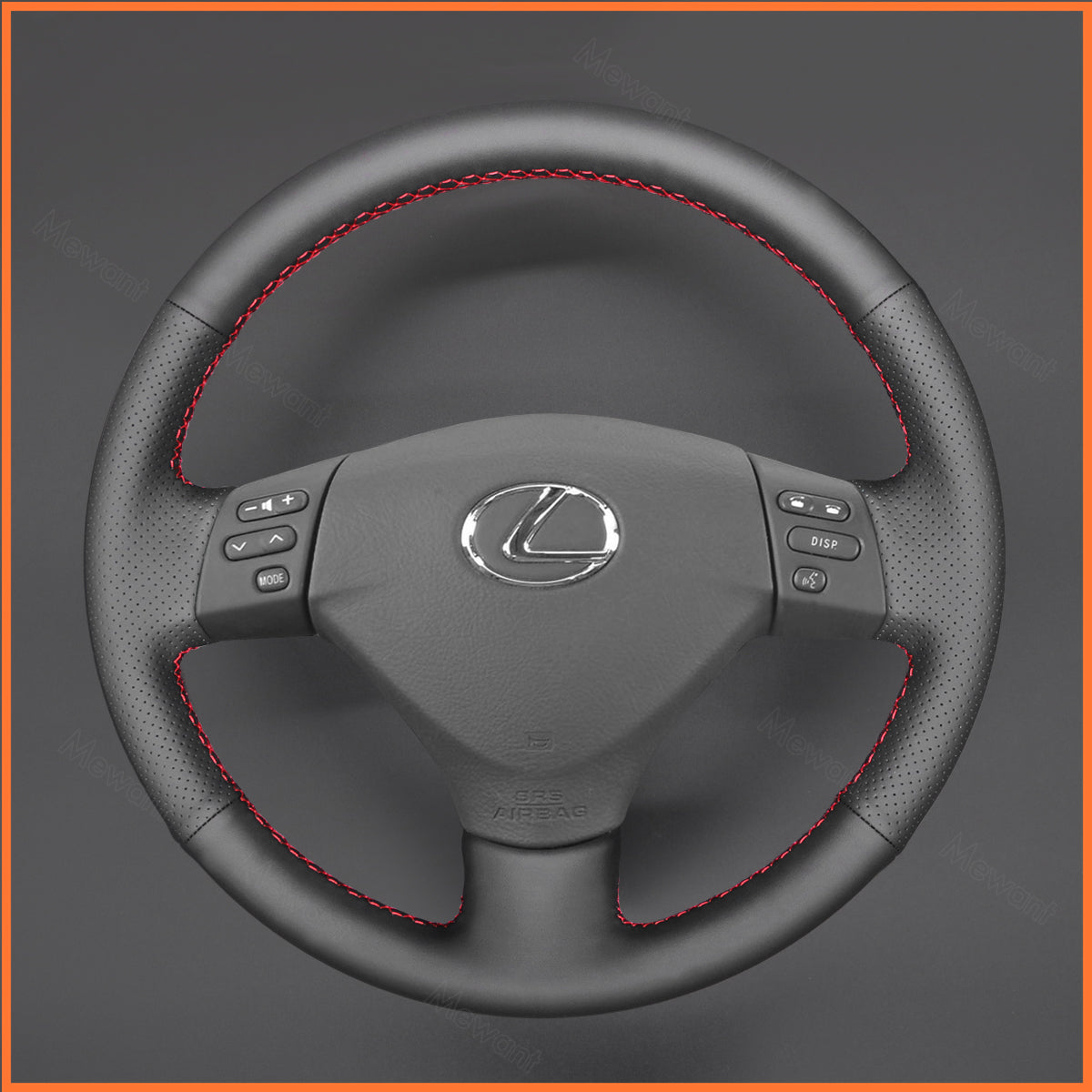 MEWANT Steering Wheel Cover for Lexus RX330 RX400h RX400 2004-2007