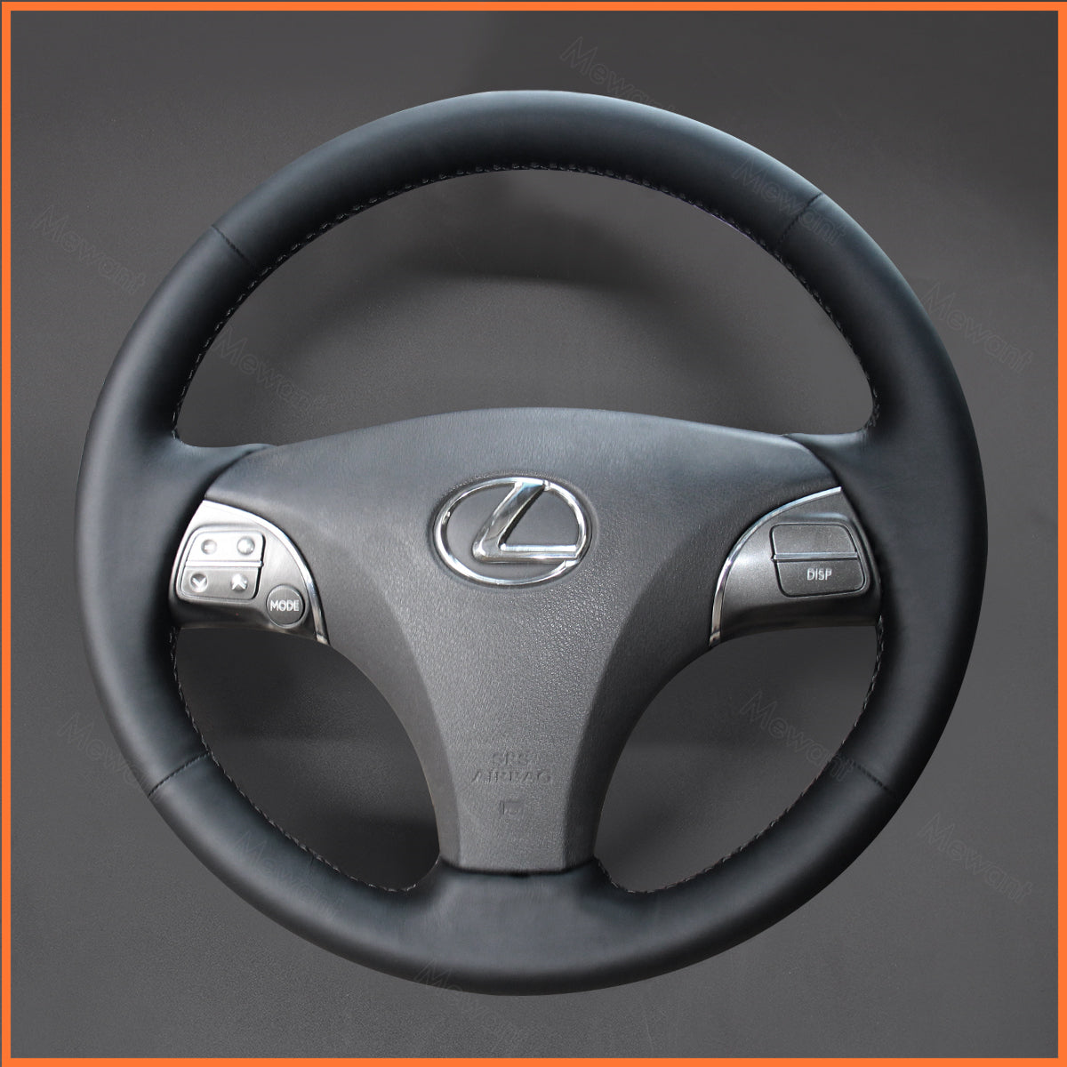 MEWANT Steering Wheel Cover for Lexus ES240 ES250 ES300 ES350 2007-2012 / Lexus GS350 GS450h GS460 2009 2010