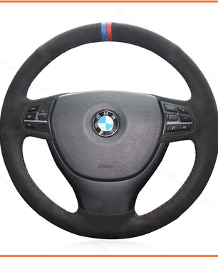 MEWANT steering wheel cover for BMW 5 Series F10 F11 F07 F01 F02