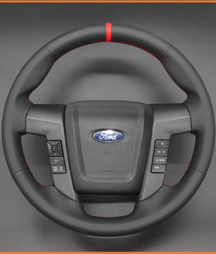 MEWANT Lenkradbezug für Ford F-150 F150 Raptor 2011-2015