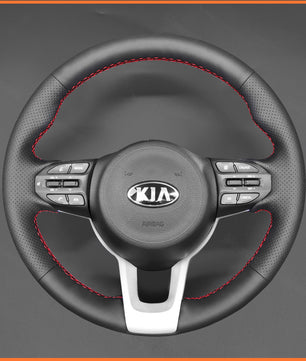 MEWANT Lenkradbezug für Kia Picanto 3 2017-2022 / Rio 4 2017-2022 / Stonic 2017-2022