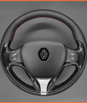 MEWANT Lenkradbezug für Renault Clio 4 2012-2016 / Captur 2013-2016 Renault Samsung QM3 2013-2015