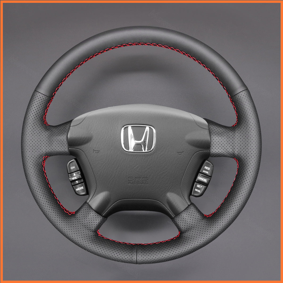 MEWANT Steering Wheel Cover for Honda CR-V CRV 2002-2006