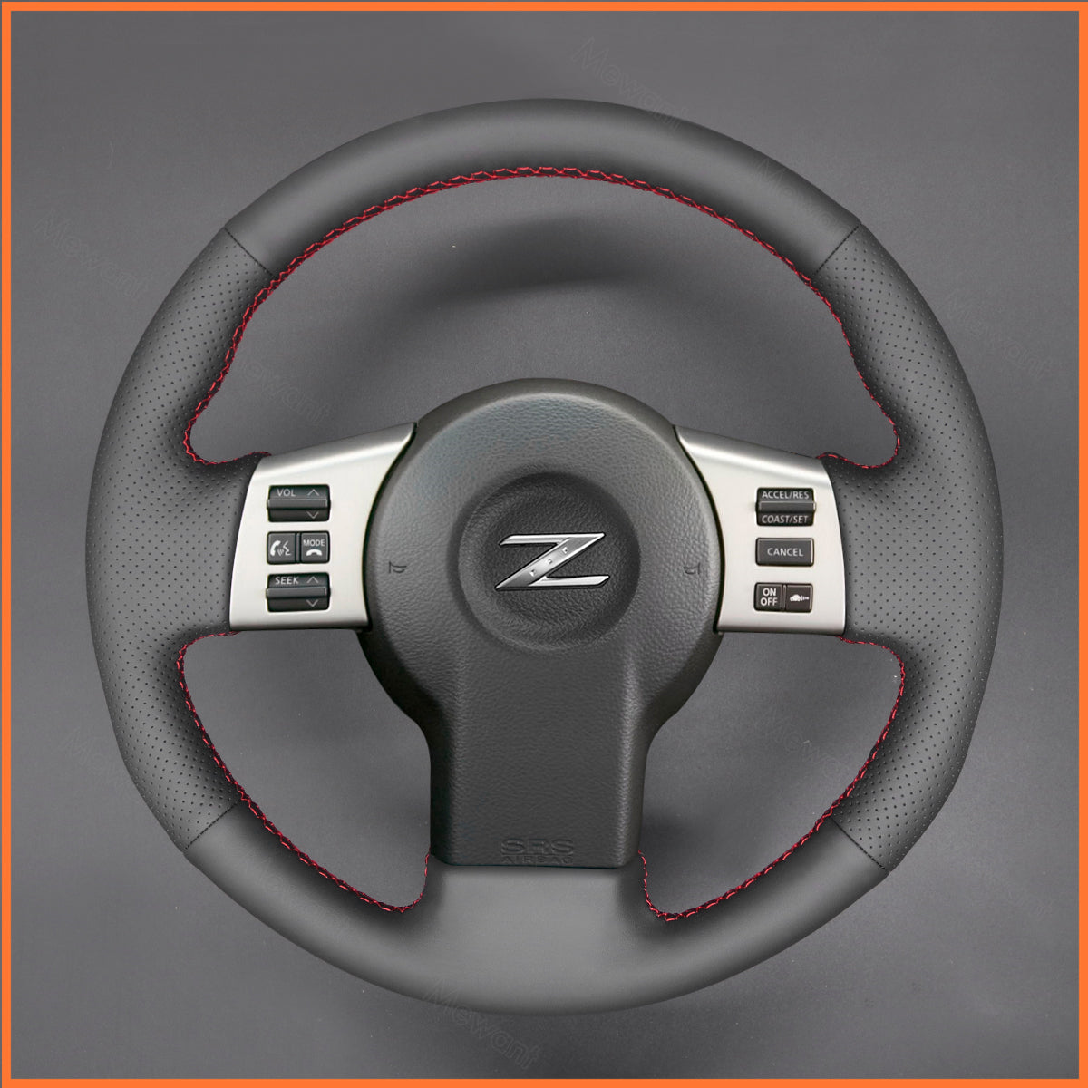 MEWANT steering wheel cover for Nissan 350Z 2002-2009
