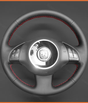 MEWANT steering wheel cover for Fiat 500 2007-2015 / Fiat 500e 2014-2018 / Fiat 500C 2014-2017