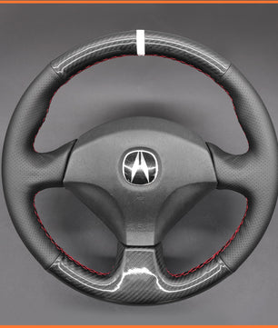 MEWANT Steering Wheel Cover for Honda S2000 1999-2009 / Civic Type R 2001-2006 / Integra 2001-2006