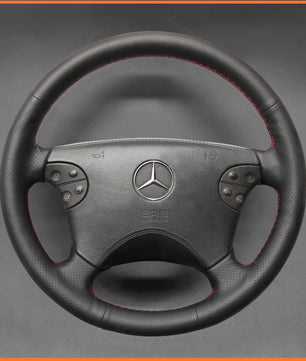 MEWANT steering wheel cover for Benz CLK-Class W208 C208 E-Class W210 G-Class W463