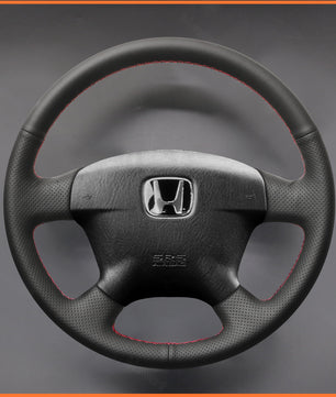 MEWANT Steering Wheel Cover for Honda Civic 2001-2003 / Odyssey 2002-2004 / Stream 2000-2004