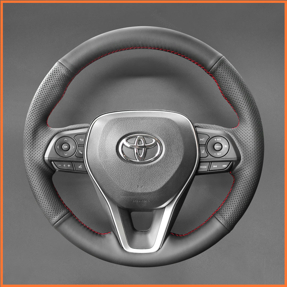 MEWANT Steering Wheel Cover for Toyota Corolla XII (E210) / Corolla Cross / Camry / RAV4