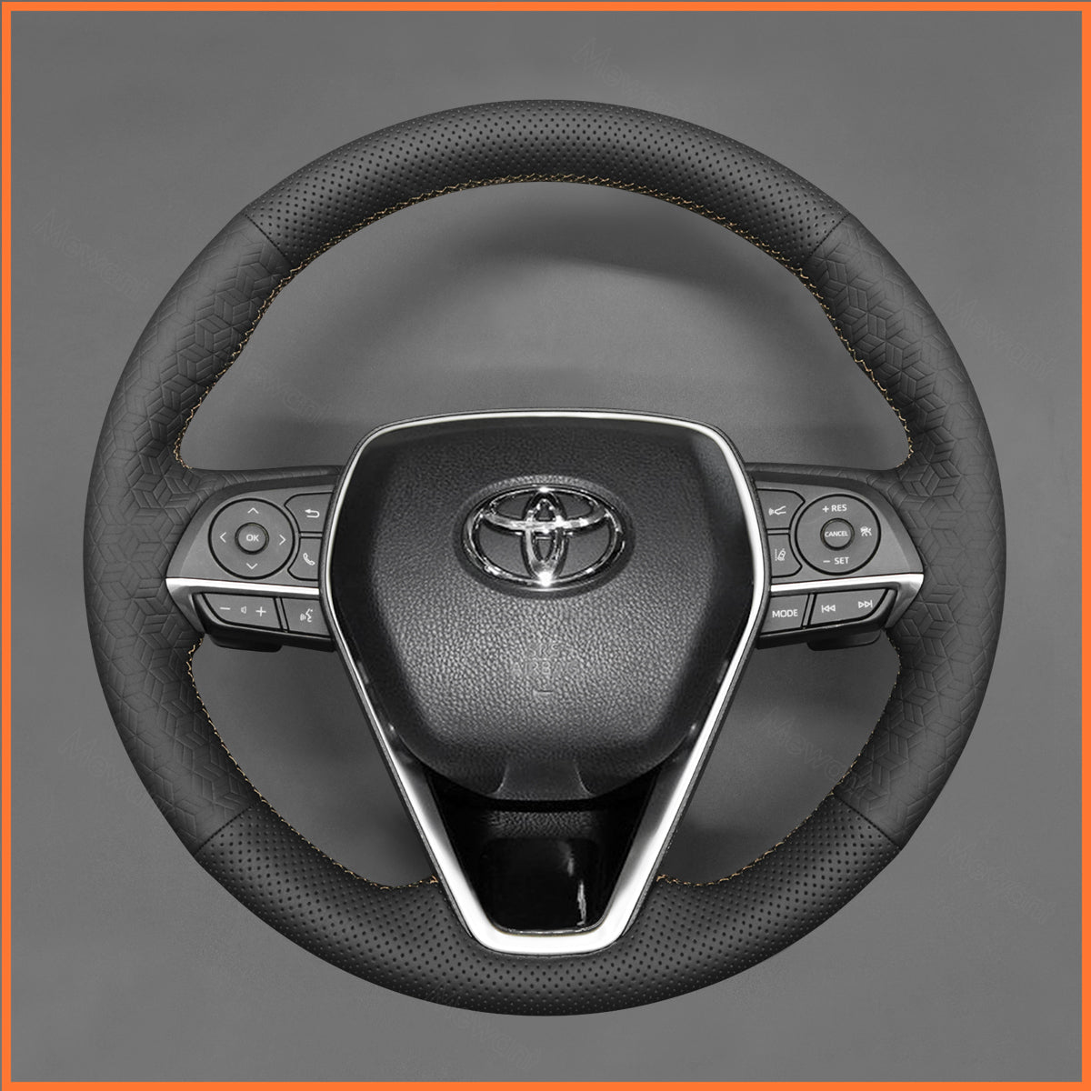 MEWANT Steering Wheel Cover for Toyota Corolla XII (E210) / Corolla Cross / Camry / RAV4