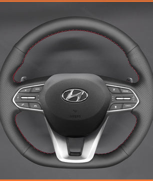 MEWANT steering wheel cover for Hyundai Santa Fe 2018-2020