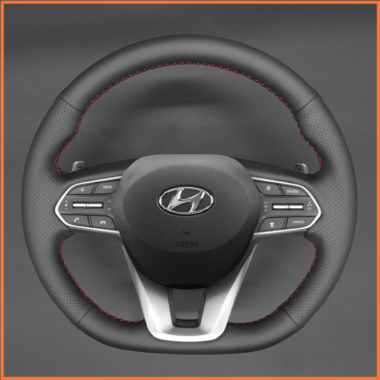 MEWANT steering wheel cover for Hyundai Santa Fe 2018-2020