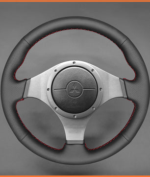 MEWANT Lenkradbezug für Mitsubishi Lancer Evolution 7 VII 2001-2002 / Lancer Evolution 8 VIII 2003-2004 / Lancer Evolution 9 IX 2005-2007