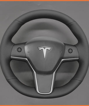 MEWANT Steering Wheel Cover for Tesla Model 3 2019-2023 / Model Y 2021-2023